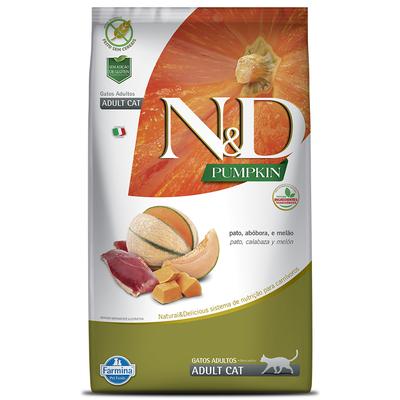 Ração N&D Pumpkin Para Gatos - Sabor Pato, Abóbora E Melão | 400g