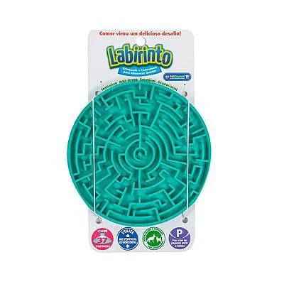 Brinquedo Pet Games Labirinto Verde Água Tamanho P